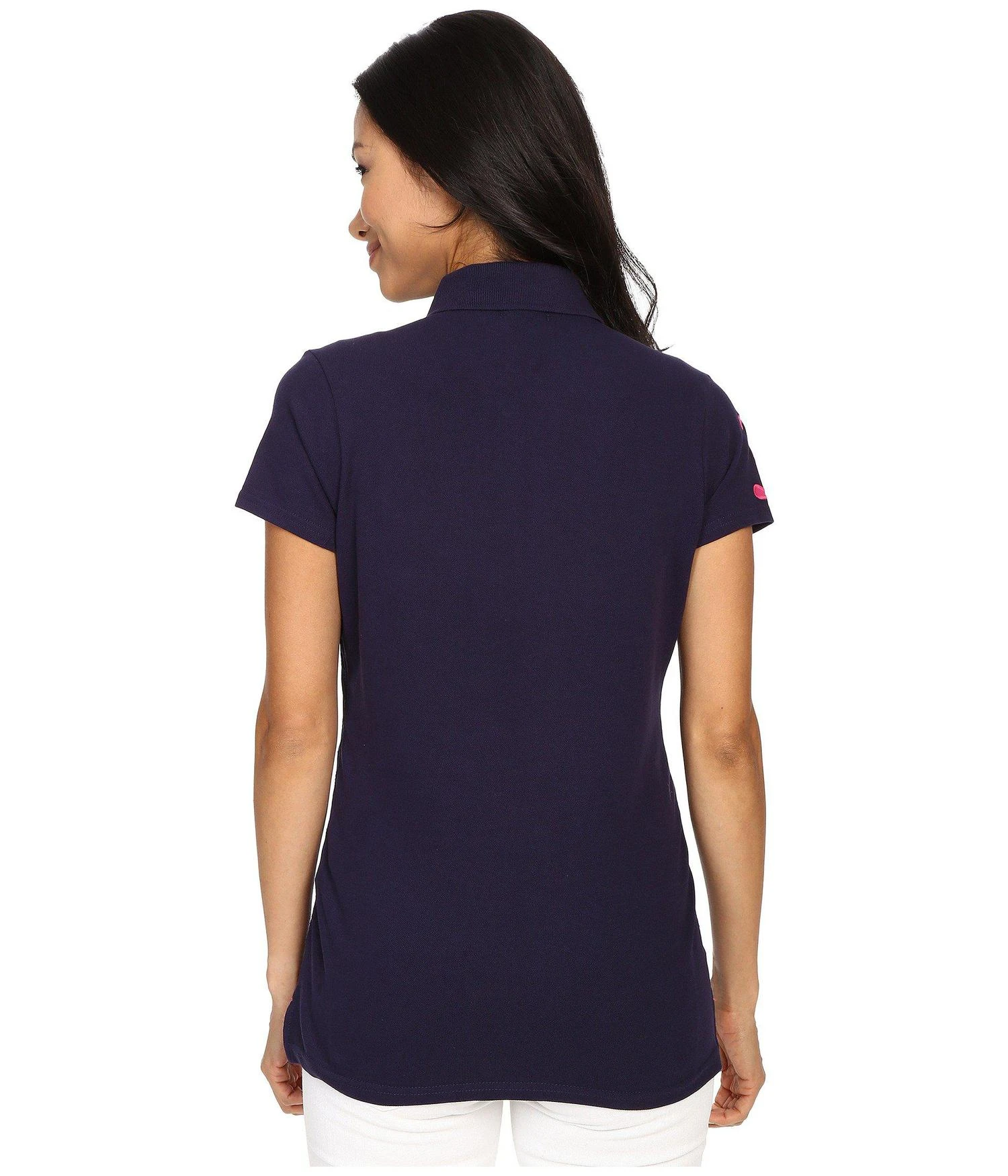 商品U.S. POLO ASSN.|U.S. POLO ASSN. 女士网眼POLO衫,价格¥110,第3张图片详细描述