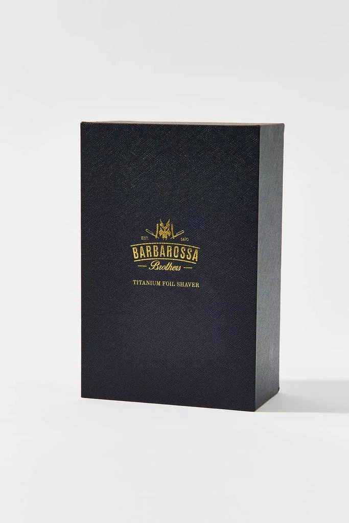 商品Barbarossa Brothers|Barbarossa Brothers Titanium Electric Foil Shaver,价格¥664,第3张图片详细描述