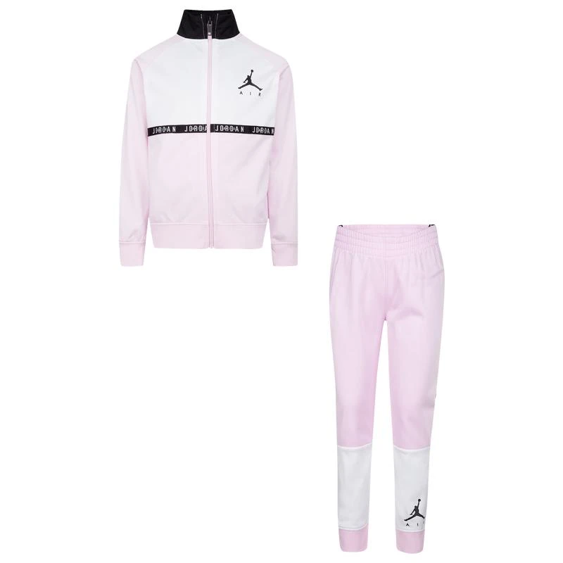 商品Jordan|Jordan Jumpman Air Blocked Tricot Set - Girls' Preschool,价格¥396,第1张图片