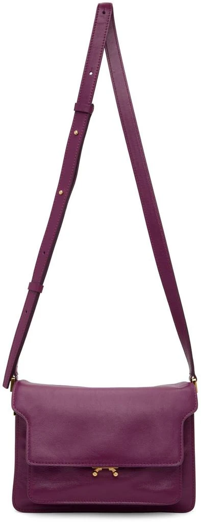 商品Marni|Purple Medium Soft Trunk Shoulder Bag,价格¥6616,第4张图片详细描述