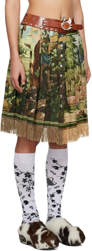 商品CHOPOVA LOWENA|Multicolor Stag Tapestry Midi Skirt,价格¥5561,第2张图片详细描述