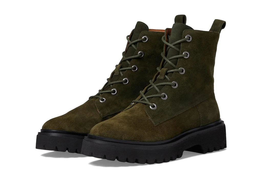 商品Madewell|The Rayna Lace-Up Lugsole Boot in Suede,价格¥1374,第1张图片