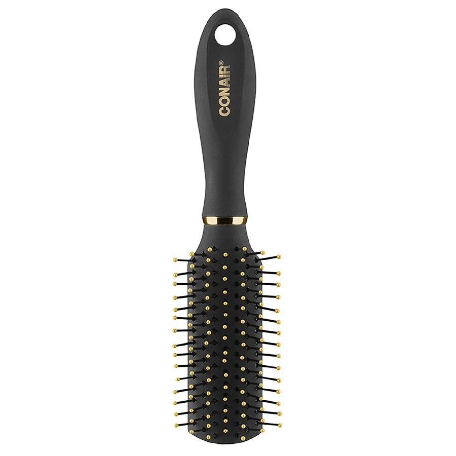 商品Conair|Velvet Touch Detangling Hairbrush Set  Full Sized Cushion & Mid-Size All-Purpose,价格¥50,第3张图片详细描述