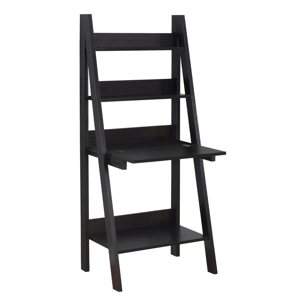 商品Homezia|19" Espresso Ladder Desk,价格¥3872,第1张图片