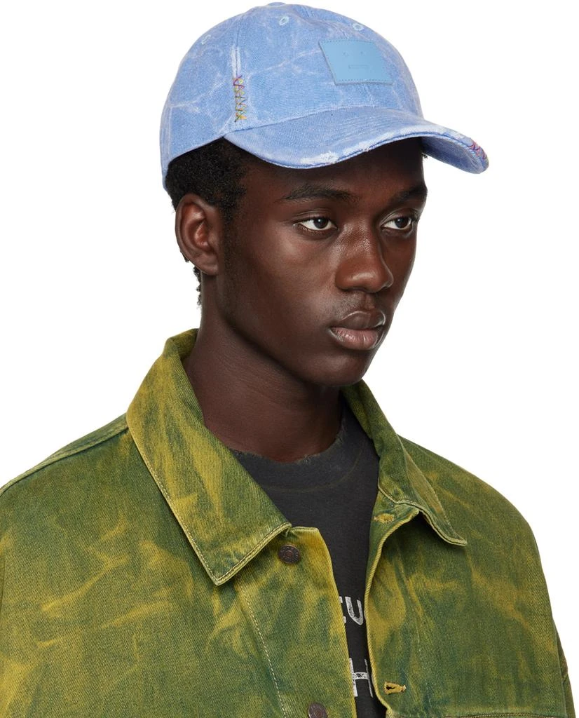 商品Acne Studios|Blue Leather Patch Cap,价格¥748,第2张图片详细描述