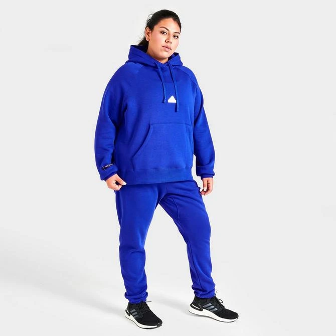 商品Adidas|Women's adidas Sportswear Oversized Hooded Sweatshirt (Plus Size),价格¥560,第2张图片详细描述