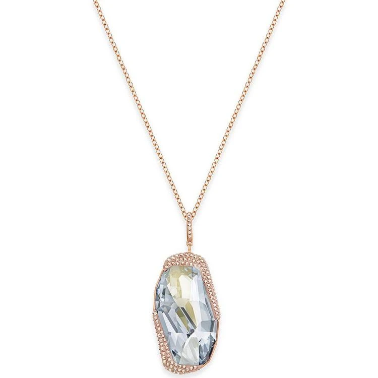 商品Swarovski|Rose Gold-Tone Large Crystal Pendant Necklace,价格¥1269,第2张图片详细描述