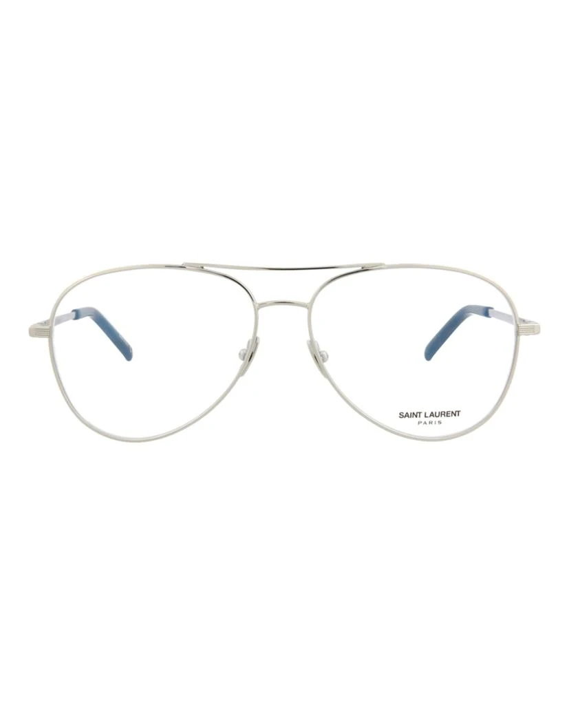 商品Yves Saint Laurent|Aviator-Frame Metal Optical Frames,价格¥782,第1张图片