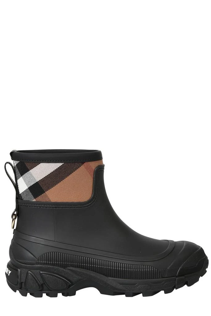 商品Burberry|Burberry Bio-Based House Check Panel Rain Boots,价格¥2839,第1张图片