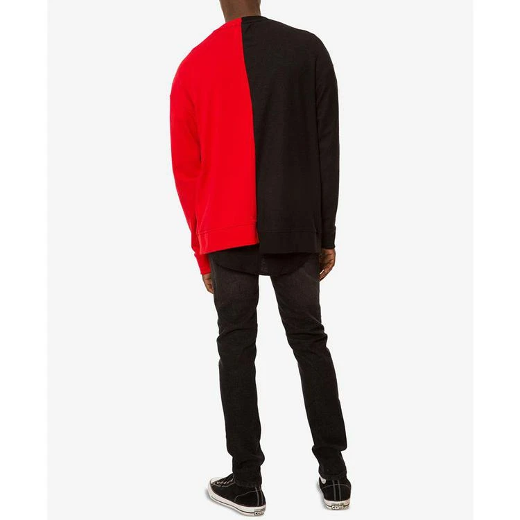 商品Jaywalker|Men's Asymmetrical Spliced Sweatshirt,价格¥144,第2张图片详细描述