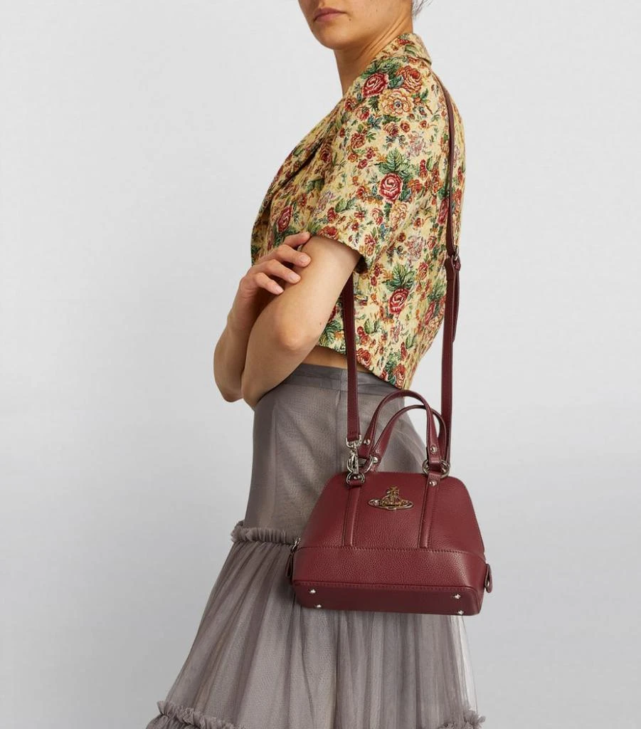 商品Vivienne Westwood|Leather Jordan Top-Handle Bag,价格¥4298,第5张图片详细描述