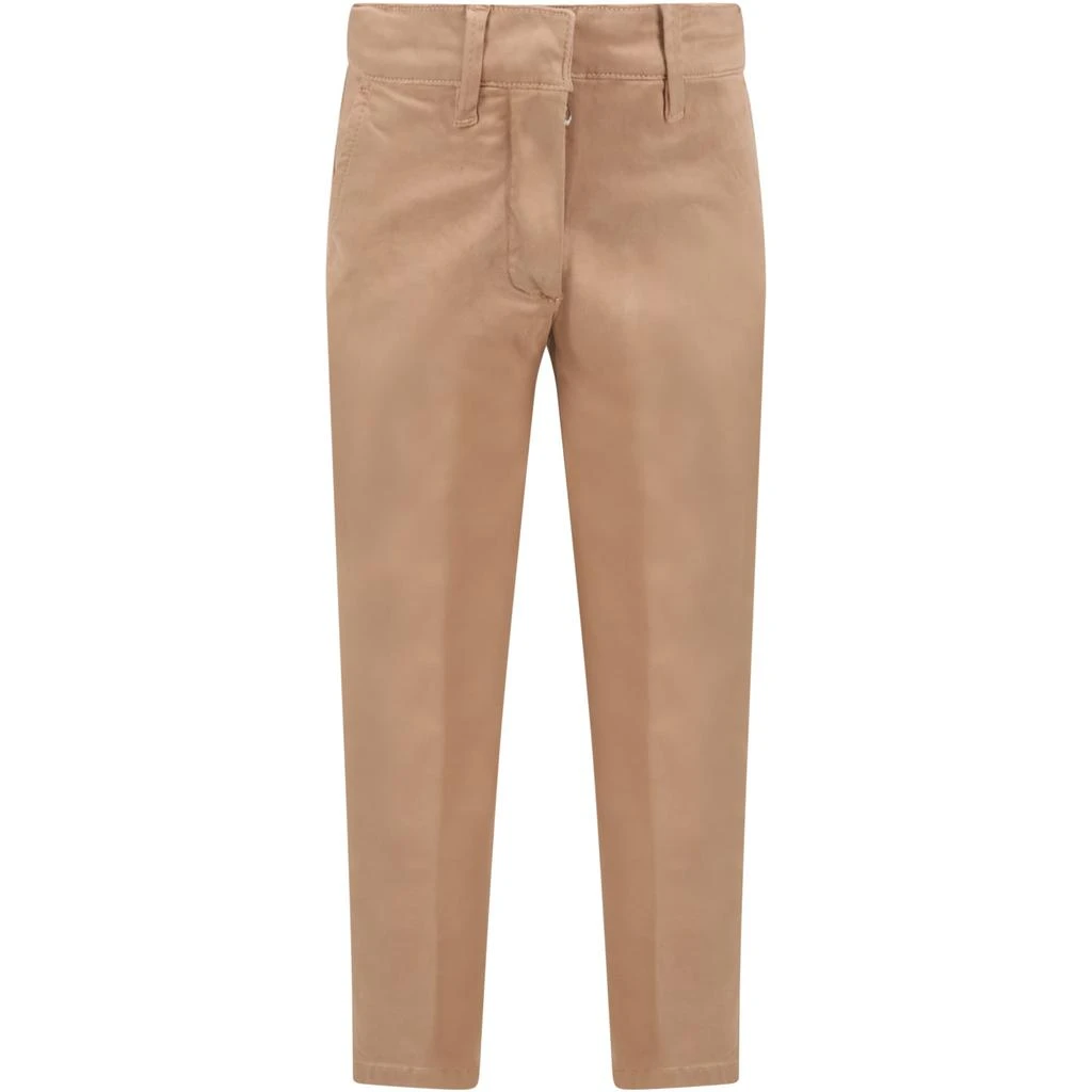 商品ELEVENTY|Eleventy Beige Trousers For Boy With Patch Logo,价格¥1065,第1张图片