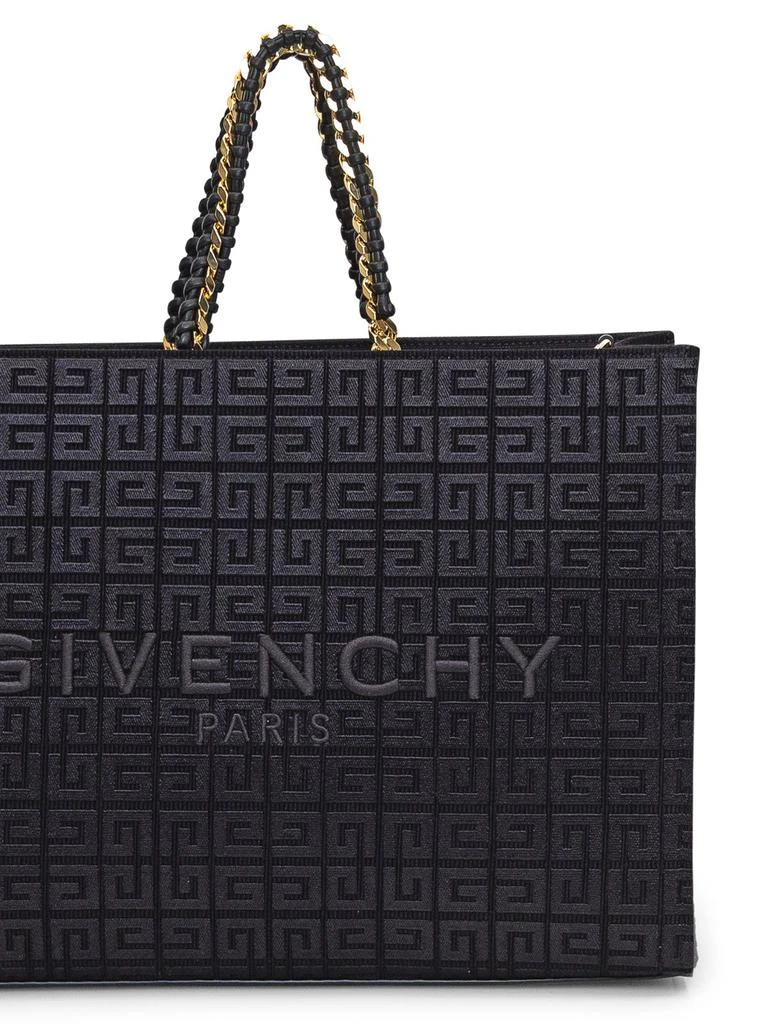 商品Givenchy|Givenchy 4G Embroidered Medium Shopping Bag,价格¥14452,第4张图片详细描述