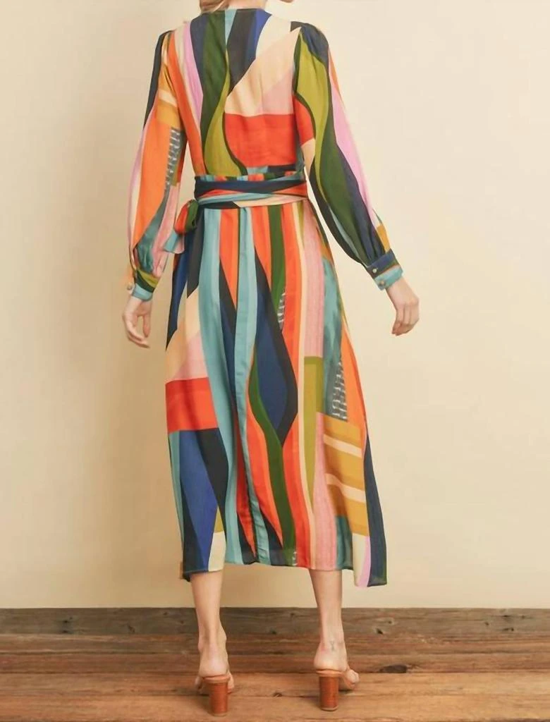 商品Dress Forum|Stevie Wrap Dress in Multi,价格¥443,第2张图片详细描述