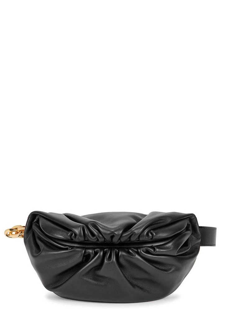 商品Bottega Veneta|The Chain Pouch black leather belt bag,价格¥16688,第1张图片