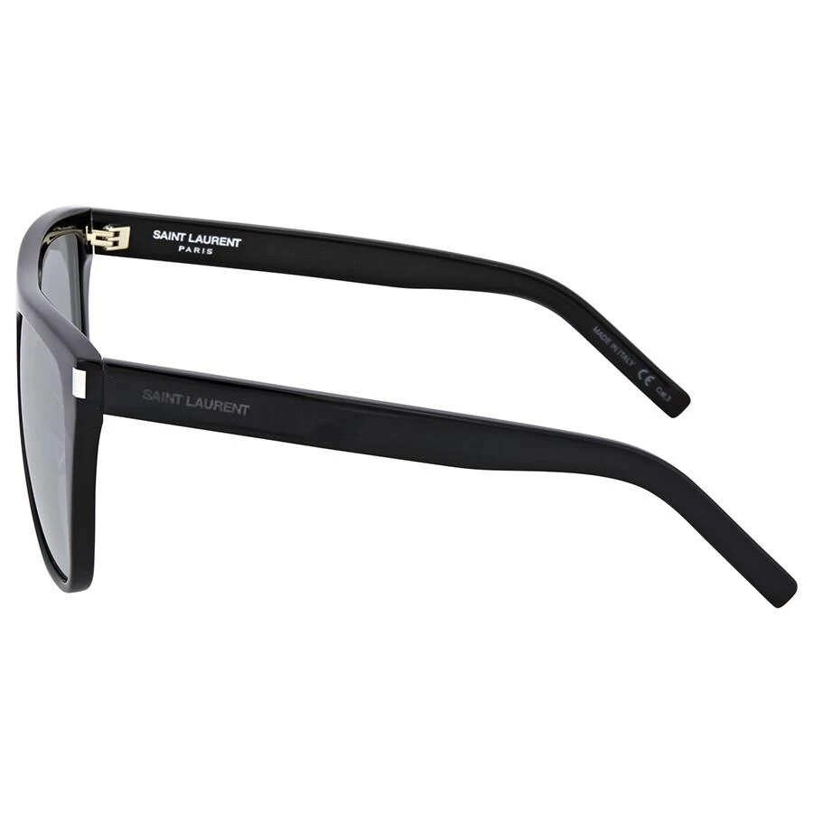 商品Yves Saint Laurent|Grey Mirror Rectangular Unisex Sunglasses SL 1 001 59,价格¥1122,第2张图片详细描述