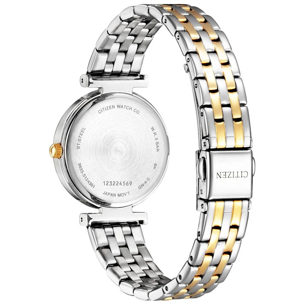 商品Citizen|Women's Two-Tone Stainless Steel Bracelet Watch 24mm,价格¥1452,第3张图片详细描述