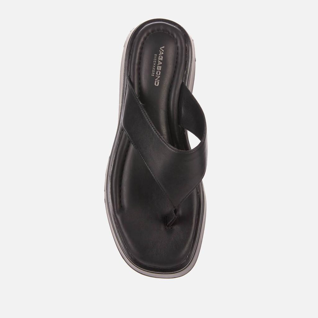 商品Vagabond|Vagabond Women's Courtney Leather Toe Post Sandals - Black/Black,价格¥425,第5张图片详细描述