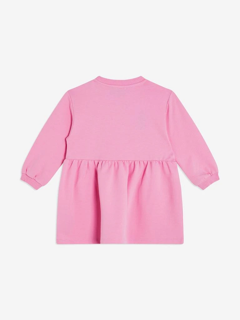 商品Moschino|Baby Girls Bear Logo Sweater Dress in Pink,价格¥1140,第2张图片详细描述