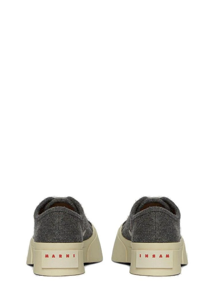 商品Marni|Marni Almond Toe Lace-Up Sneakers,价格¥3051,第4张图片详细描述