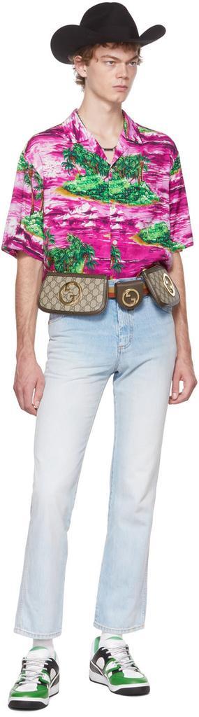 商品Gucci|Beige Mini Blondie Belt Bag,价格¥18666,第6张图片详细描述