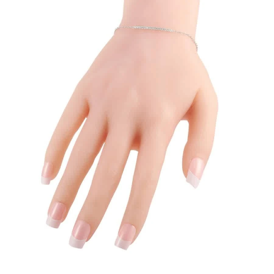 商品LB Exclusive|14K White Gold 0.25ct Diamond Bracelet,价格¥2641,第2张图片详细描述