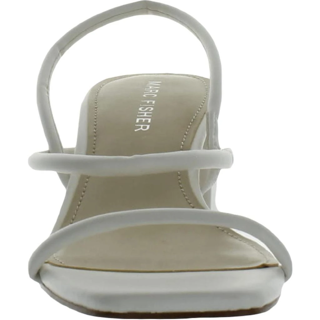 Marc Fisher Womens Galvin Faux Leather Slingback Block Heel 商品