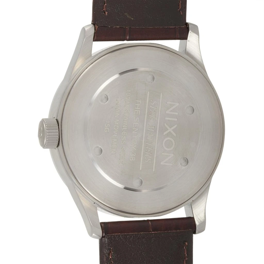 商品[二手商品] Nixon|Nixon Sentry 38 Leather Stainless Steel watch A377 1877,价格¥770,第1张图片详细描述