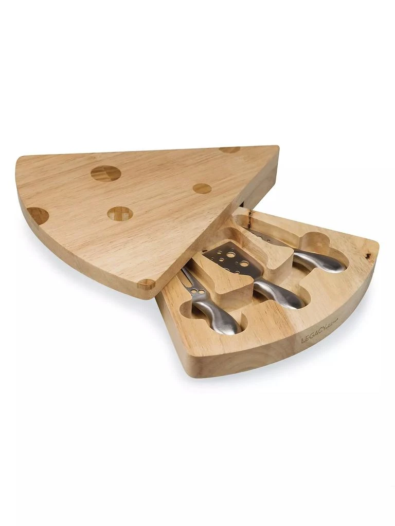 商品Picnic Time|Swiss Cheese Cutting Board 4-Piece Set,价格¥404,第2张图片详细描述