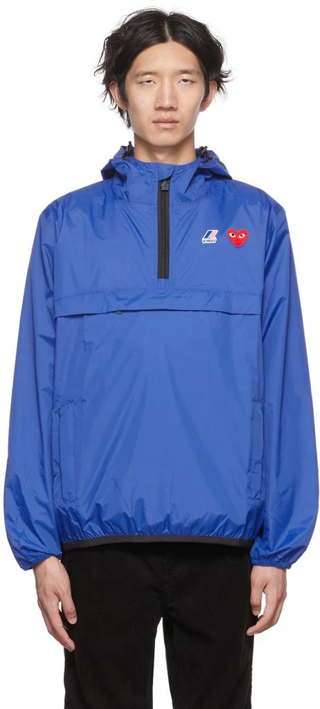 商品Comme des Garcons|Blue K-Way Edition Nylon Jacket,价格¥1833,第1张图片