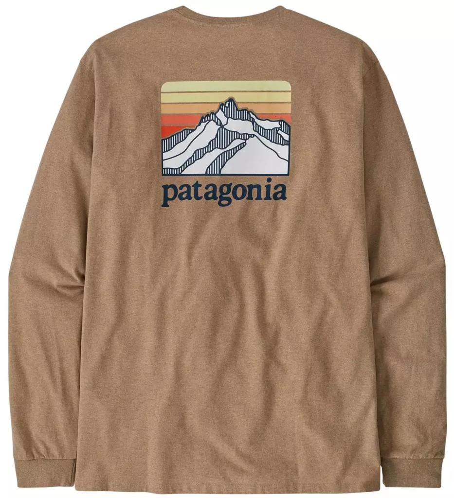 商品Patagonia|Patagonia Men's Line Logo Ridge Responsbilit-Tee Long Sleeve T-Shirt,价格¥318,第1张图片详细描述