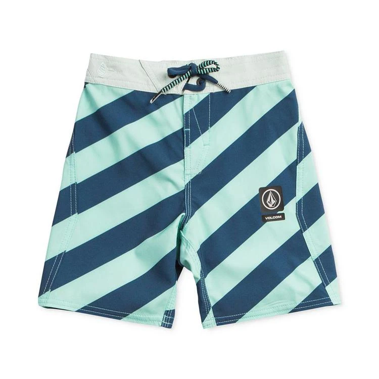 商品Volcom|Stripey Jammer Board Shorts, Toddler & Little Boys (2T-7),价格¥202,第1张图片