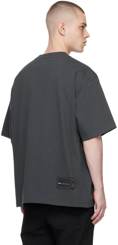 商品We11done|Gray Printed T-Shirt,价格¥1633,第3张图片详细描述