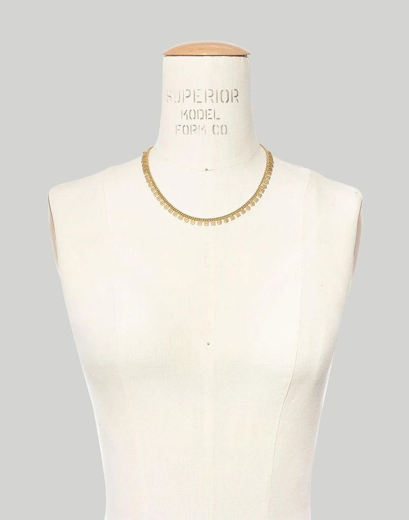 商品Madewell|Mini Geochain Choker Necklace,价格¥236,第3张图片详细描述