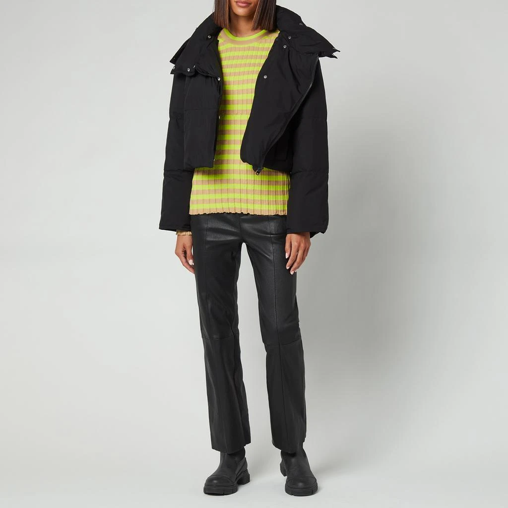 商品Kenzo|KENZO Women's Cropped Puffer Jacket - Black,价格¥1830,第3张图片详细描述