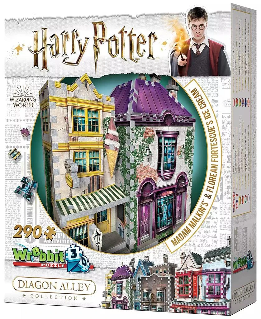 商品Harry Potter|3D Puzzles Madam Malkin's and Florean Fortescue's Ice Cream,价格¥245,第1张图片