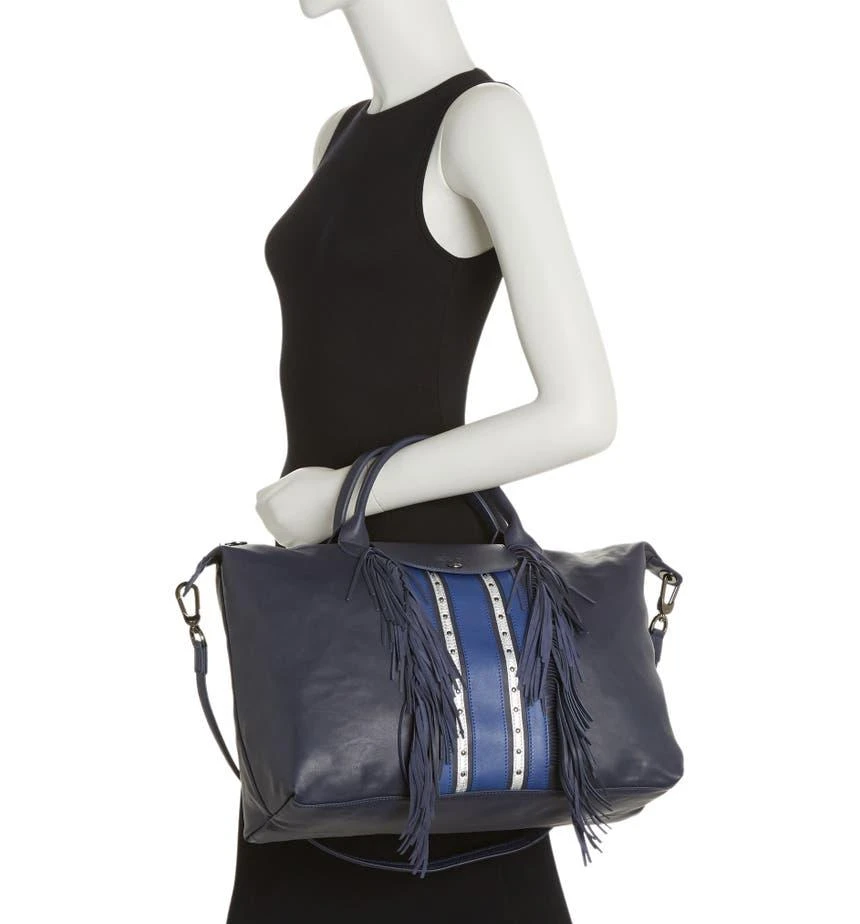 商品Longchamp|Le Pliage Cuir Fringe Duffle Bag,价格¥3051,第2张图片详细描述