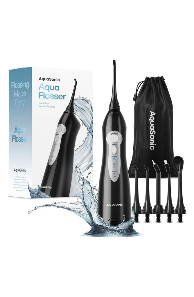商品AquaSonic|Aqua Flosser, Tips & Travel Pouch Set,价格¥333,第2张图片详细描述