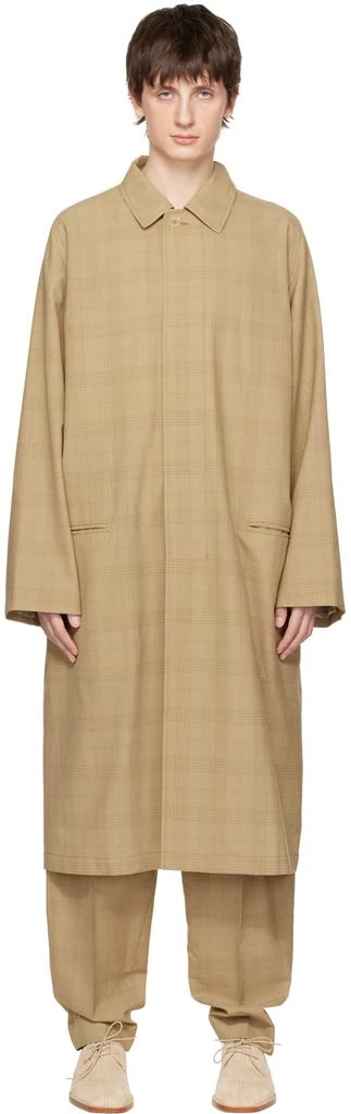 商品Lemaire|Beige Raglan Coat,价格¥3488,第1张图片