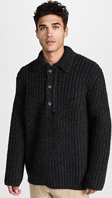 Chunky Wool Big Piquet Sweater商品第6张图片规格展示