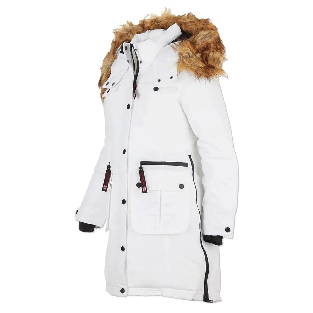 Canada Weather Gear Women's Parka with Faux Fur Trim Hood 商品