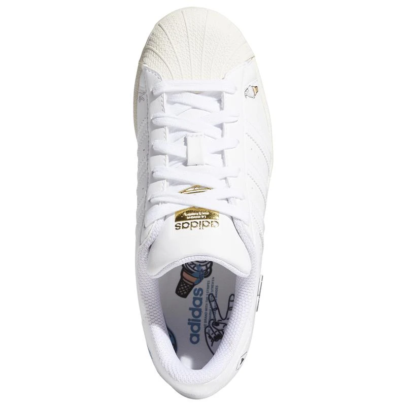 商品Adidas|adidas Originals Superstar - Girls' Grade School,价格¥581,第4张图片详细描述