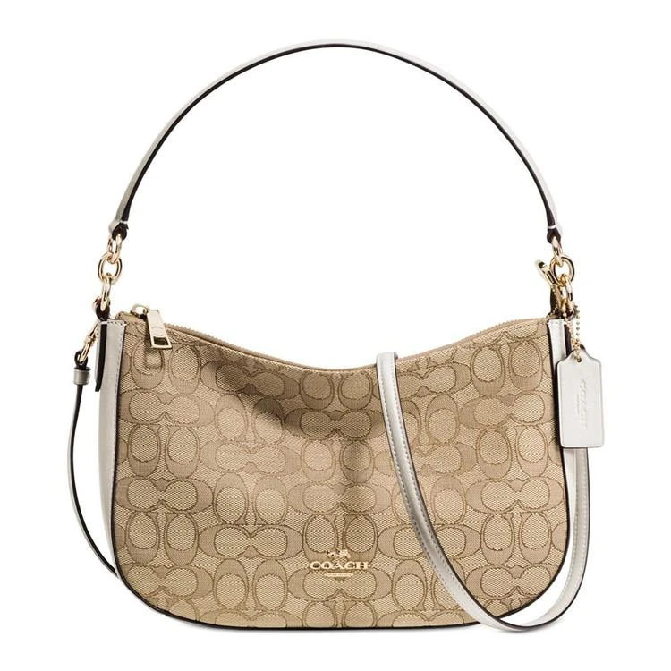 商品Coach|Chelsea Crossbody in Signature Jacquard,价格¥1444,第1张图片