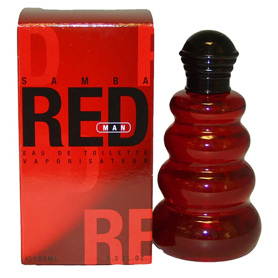 商品Perfumers Workshop|Samba Red by Perfumers Workshop for Men - 3.4 oz EDT Spray,价格¥104,第1张图片