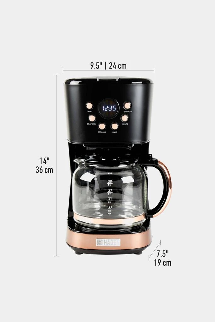 商品Haden|Haden Heritage Programmable Coffee Maker,价格¥605,第2张图片详细描述