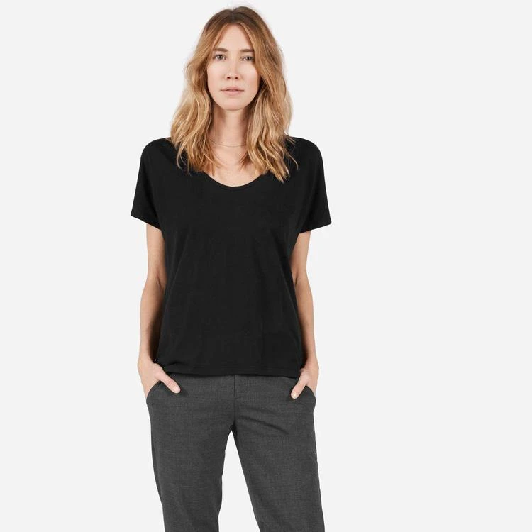 商品Everlane|纯棉U领T恤,价格¥148,第2张图片详细描述