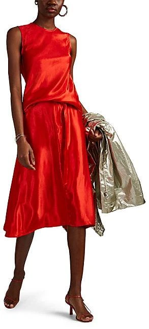 商品Sies Marjan|Rayna Washed Satin Skirt,价格¥1840,第3张图片详细描述