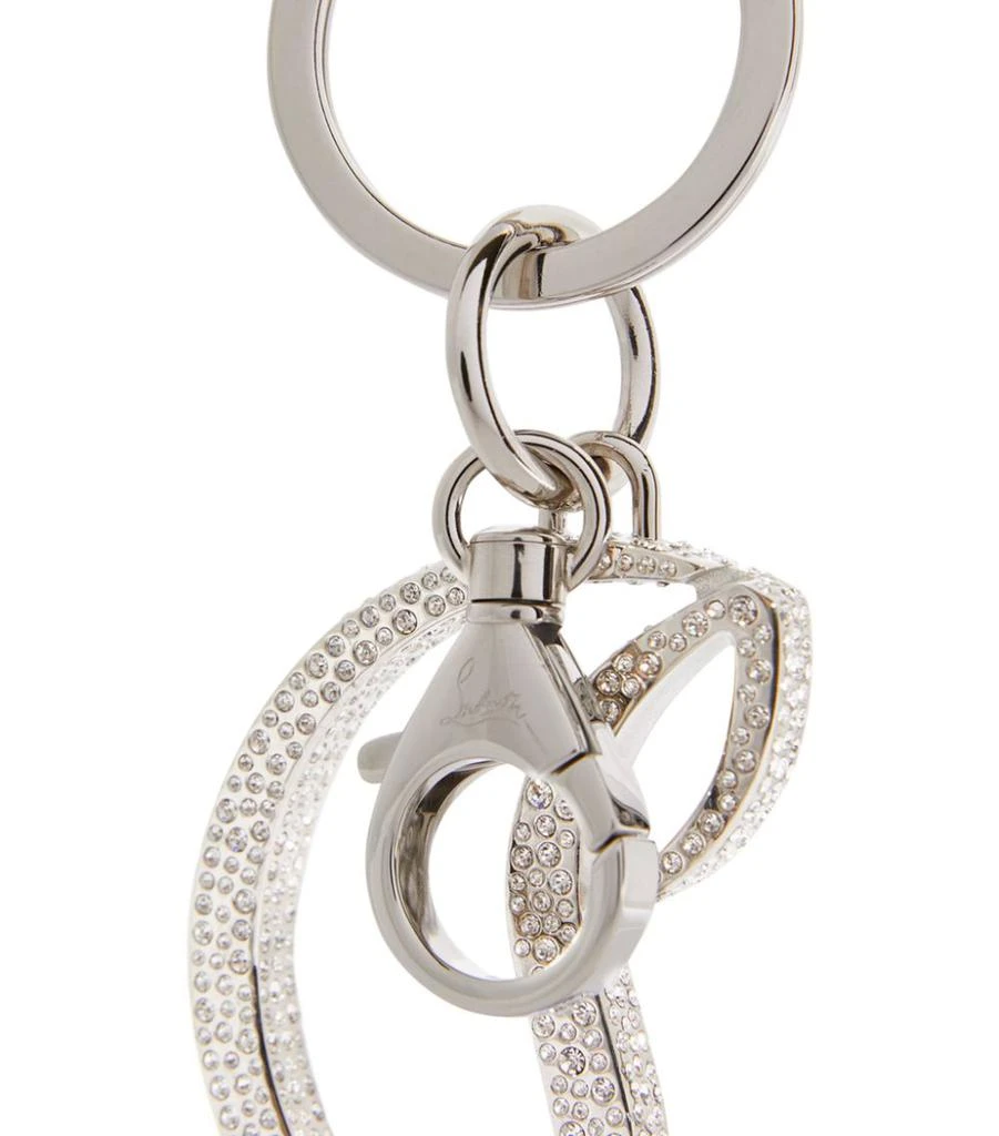 商品Christian Louboutin|CL Logo Strass Keyring,价格¥4901,第3张图片详细描述