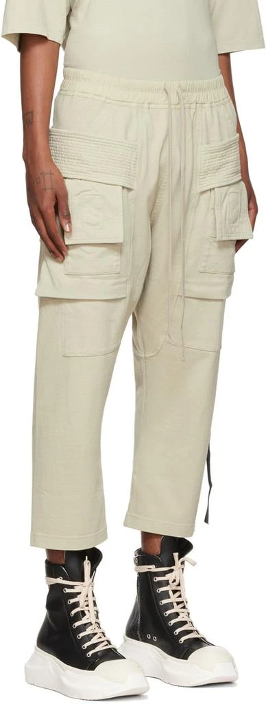商品Rick Owens|Beige Creatch Cargo Pants,价格¥2562,第2张图片详细描述