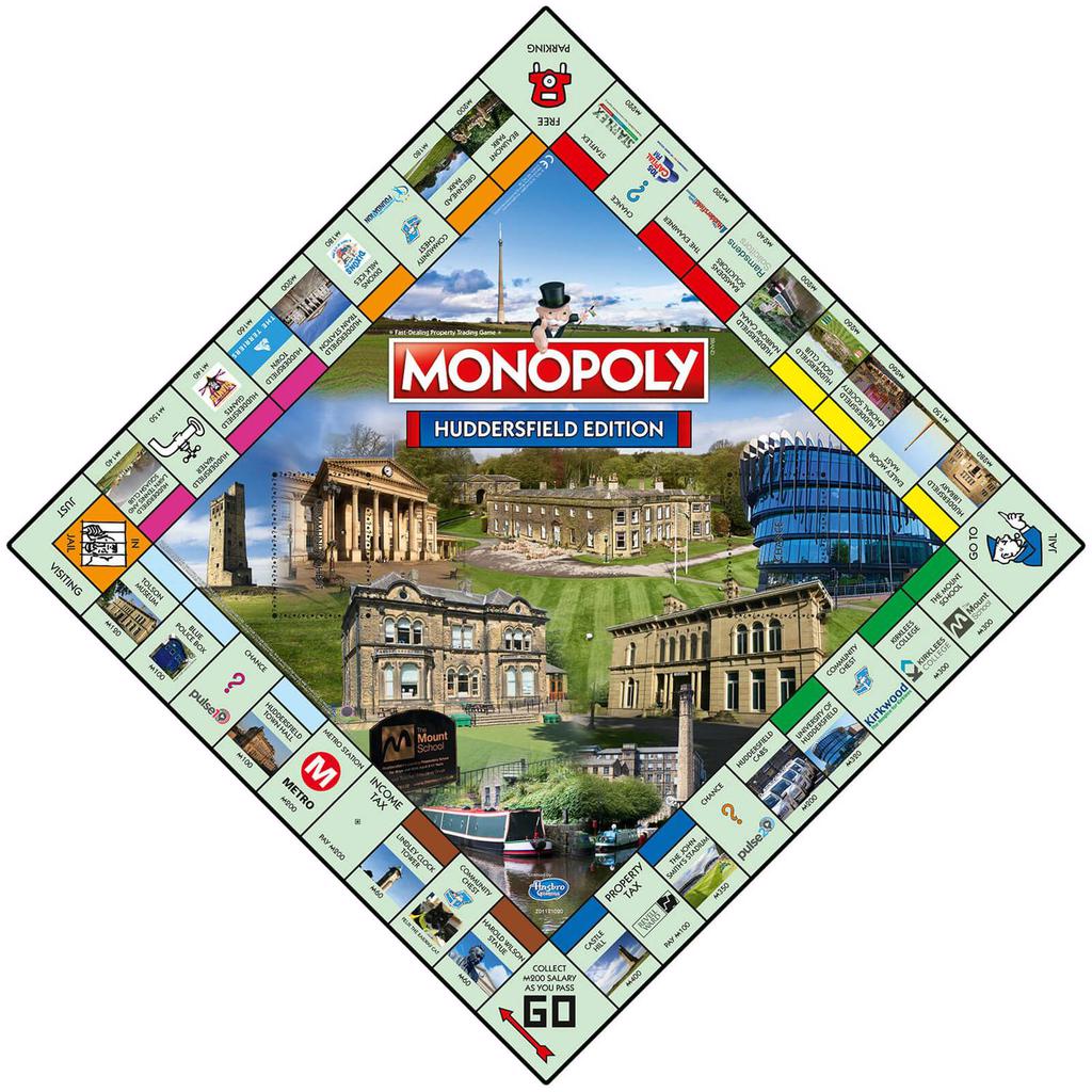 Monopoly Board Game - Huddersfield Edition商品第3张图片规格展示